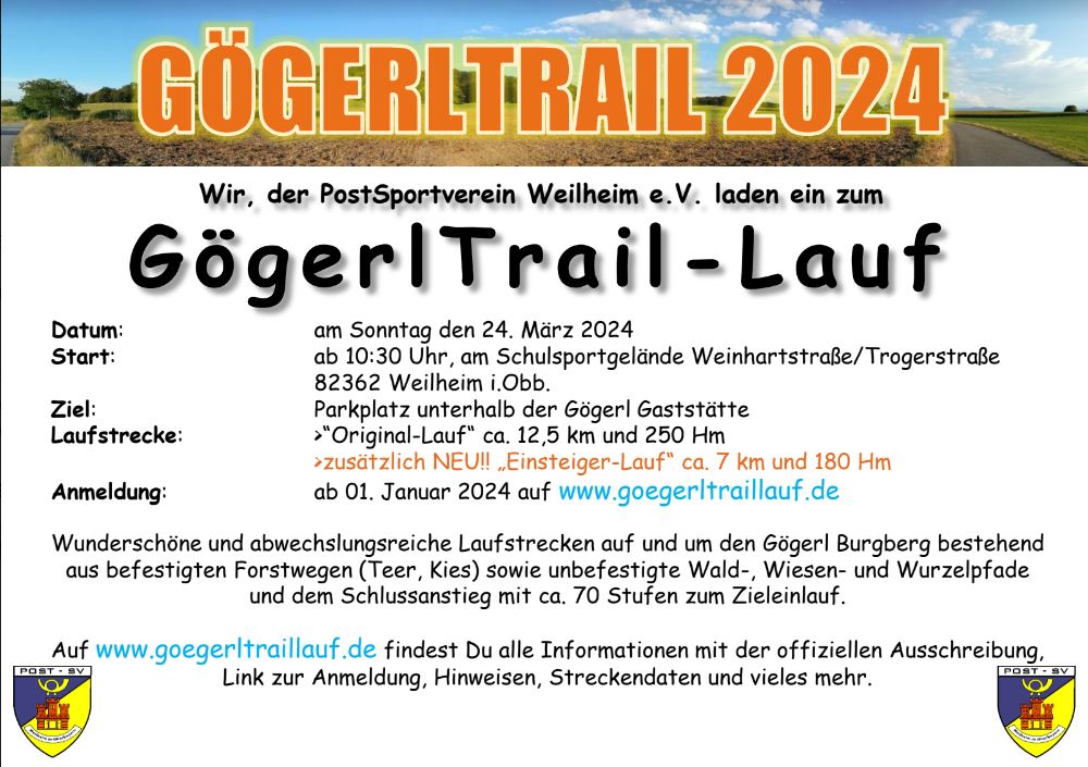 4. Weilheimer GögerlTrail-Lauf 2024  – Review!